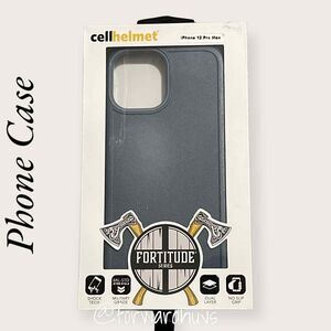 Cellhelmet Fortitude Series for iPhone 12 Pro Max Slate Blue - NEW